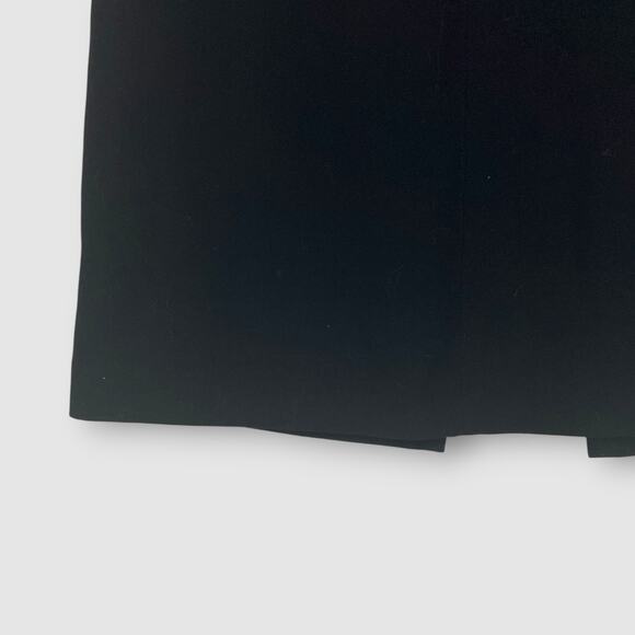 Y2k Vintage Old Navy Classic Black Midi Skirt Women’s Size 1 - Picture 3 of 6